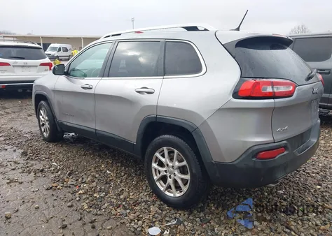 2014 Jeep Cherokee Latitude z USA, uszkodzony, nr VIN 1C4PJMCS9EW114552